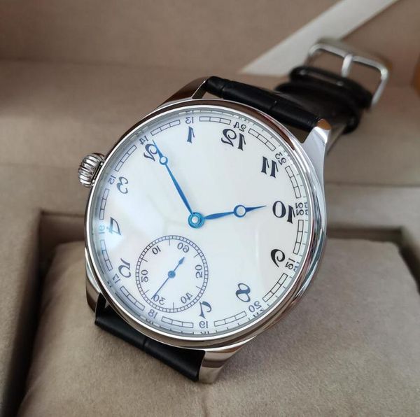 44mm not have mechanical hand wind men's watch white dial blue mineral glass/sapphire seagull st3621 movement g036, Slivery;brown
44mm not have mechanical hand wind men's watch white dial blue mineral glass/sapphire seagull st3621 movement g036, Slivery;brown