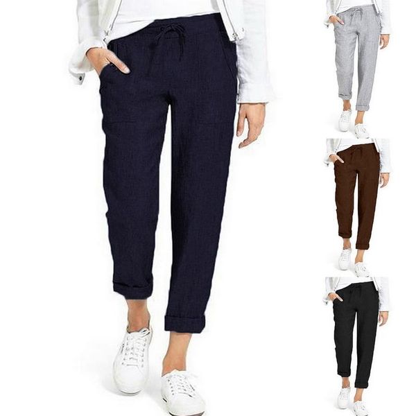 women's pants & capris 2021 fashion summer plus size 2xl trousers women high waist slim harem casual for, Black;white
women's pants & capris 2021 fashion summer plus size 2xl trousers women high waist slim harem casual for, Black;white