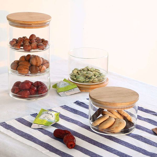 new 1200 ml 3-layer glass can kitchen food bulk container set for spice dry fruit storage tank salad bowl box coffee bean jar
new 1200 ml 3-layer glass can kitchen food bulk container set for spice dry fruit storage tank salad bowl box coffee bean jar