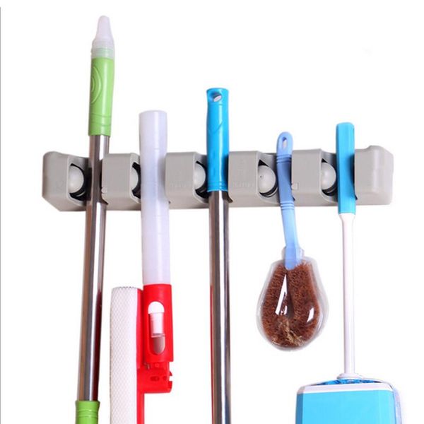 hooks & rails kitchen wall mounted hanger 5 position storage mop bathroom holder tool plastic organizer household
hooks & rails kitchen wall mounted hanger 5 position storage mop bathroom holder tool plastic organizer household