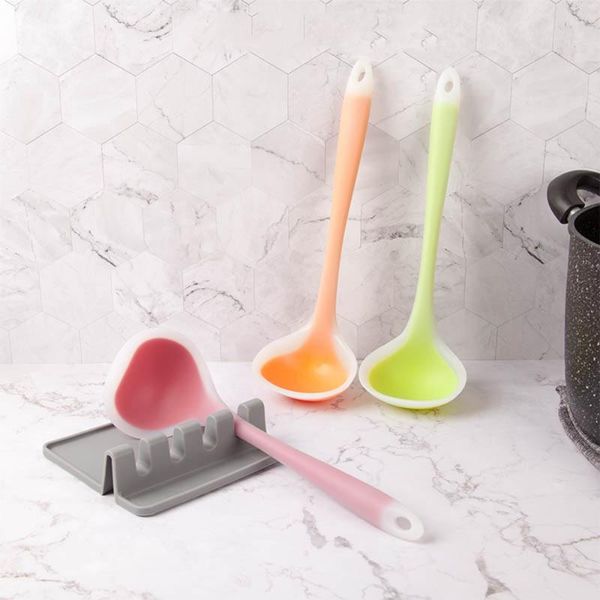 spoons long handle silicone soup spoon kitchen non-stick large ladle home fda cooking utensils tool
spoons long handle silicone soup spoon kitchen non-stick large ladle home fda cooking utensils tool