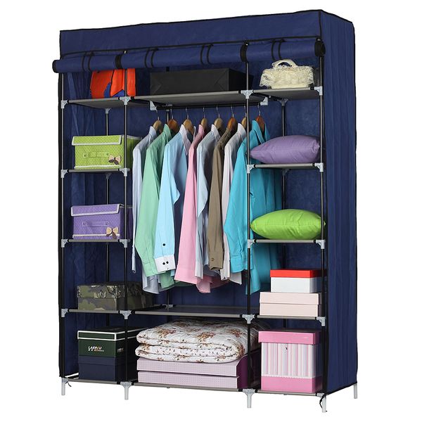 diy assembled 5 layer 12 compartment non woven wardrobe home clothing storage rack navy blue
diy assembled 5 layer 12 compartment non woven wardrobe home clothing storage rack navy blue