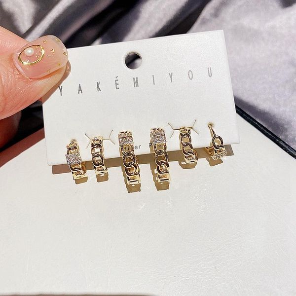 hoop & huggie migga 3 pairs mix cubic zirconia geometric huggies earrings ear bone cuffs gold color fancy women jewelry, Golden;silver
hoop & huggie migga 3 pairs mix cubic zirconia geometric huggies earrings ear bone cuffs gold color fancy women jewelry, Golden;silver