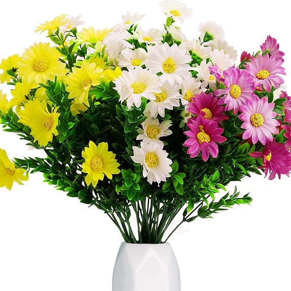 decorative flowers & wreaths 10 bundles daisies artificial fake colorful daisy plant uv resistant greenery shrubs plants for indoor outdoor
decorative flowers & wreaths 10 bundles daisies artificial fake colorful daisy plant uv resistant greenery shrubs plants for indoor outdoor
