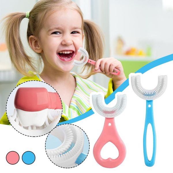 pacifiers# baby toothbrush children 360 degree u-shaped child teethers soft silicone brush kids teeth oral care cleaning
pacifiers# baby toothbrush children 360 degree u-shaped child teethers soft silicone brush kids teeth oral care cleaning