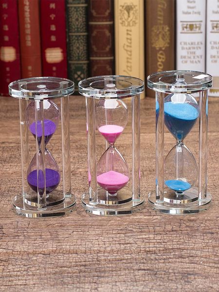 other clocks & accessories crystal hourglass timer children's time 15/30/60 minutes birthday gift creative home decoration crafts sand
other clocks & accessories crystal hourglass timer children's time 15/30/60 minutes birthday gift creative home decoration crafts sand