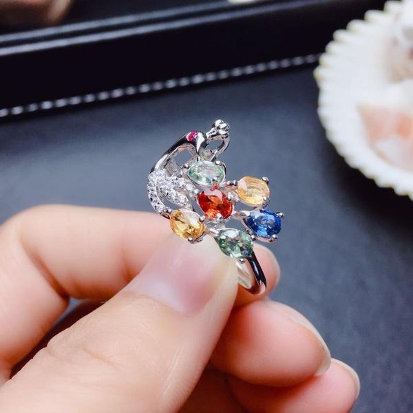 wedding rings luxury female rainbow crystal peacock ring charm silver color engagement dainty zircon stone open for women, Slivery;golden
wedding rings luxury female rainbow crystal peacock ring charm silver color engagement dainty zircon stone open for women, Slivery;golden