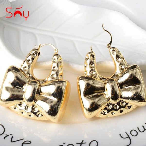 sunny jewelry 2021 fashion copper new design hoop earrings for women large style stereoscopic classic party gift, Golden;silver
sunny jewelry 2021 fashion copper new design hoop earrings for women large style stereoscopic classic party gift, Golden;silver