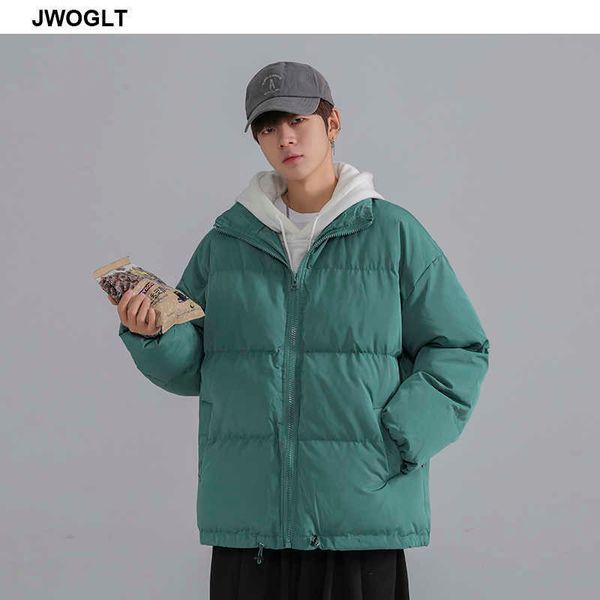 winter jacket men solid color parkas zipper men's stand collar warm thick puffer jacket male korean casual parka coat 210528, Black
winter jacket men solid color parkas zipper men's stand collar warm thick puffer jacket male korean casual parka coat 210528, Black