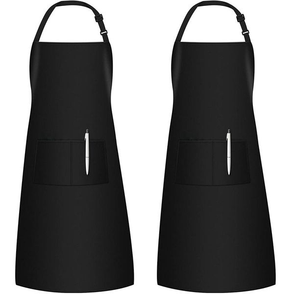 2 pack adjustable bib aprons, waterdrop resistant apron with 2 pockets cooking kitchen restaurant aprons for bbq drawing
2 pack adjustable bib aprons, waterdrop resistant apron with 2 pockets cooking kitchen restaurant aprons for bbq drawing