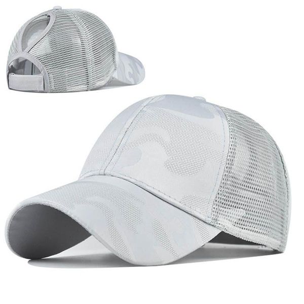 berets 2021 women's baseball cap mesh camouflage summer leisure simple snapback outdoor streetwear sport hat for women men, Blue;gray
berets 2021 women's baseball cap mesh camouflage summer leisure simple snapback outdoor streetwear sport hat for women men, Blue;gray