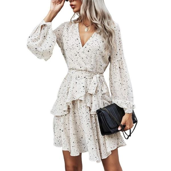 casual dresses women elegant dress 2021 fashion long-sleeved v neck print lrregular lady party vintage female beach, Black;gray
casual dresses women elegant dress 2021 fashion long-sleeved v neck print lrregular lady party vintage female beach, Black;gray