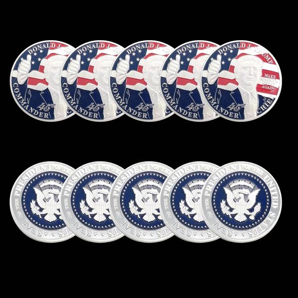 5pcs non magnetic american 45th president donald trump coin craft us white house the statue of liberty silver plated replica badge collectio
5pcs non magnetic american 45th president donald trump coin craft us white house the statue of liberty silver plated replica badge collectio