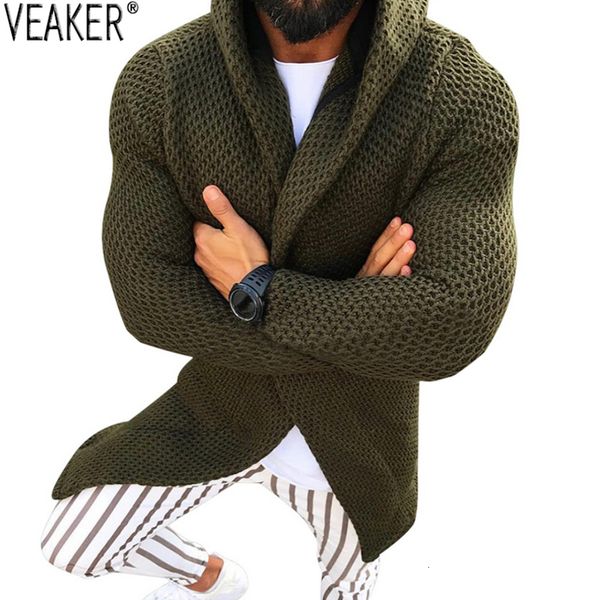 2021 new men's long hooded male autumn black green cardigan coat casual solid color sweaters outerwear s-3xl, Black;brown
2021 new men's long hooded male autumn black green cardigan coat casual solid color sweaters outerwear s-3xl, Black;brown