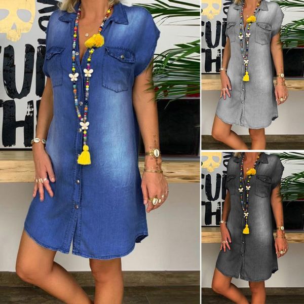 casual dresses clothing 2021 women's turndown neck denim party sleeveless swing dress for women simple, Black;gray
casual dresses clothing 2021 women's turndown neck denim party sleeveless swing dress for women simple, Black;gray