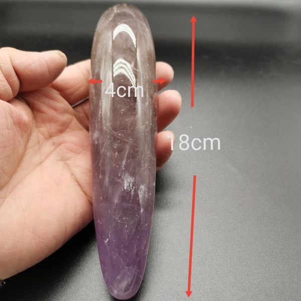 decorative objects & figurines 18 centimeters powder crystal violet massage roller vulva wand guasha happy with female health kegel exercise
decorative objects & figurines 18 centimeters powder crystal violet massage roller vulva wand guasha happy with female health kegel exercise