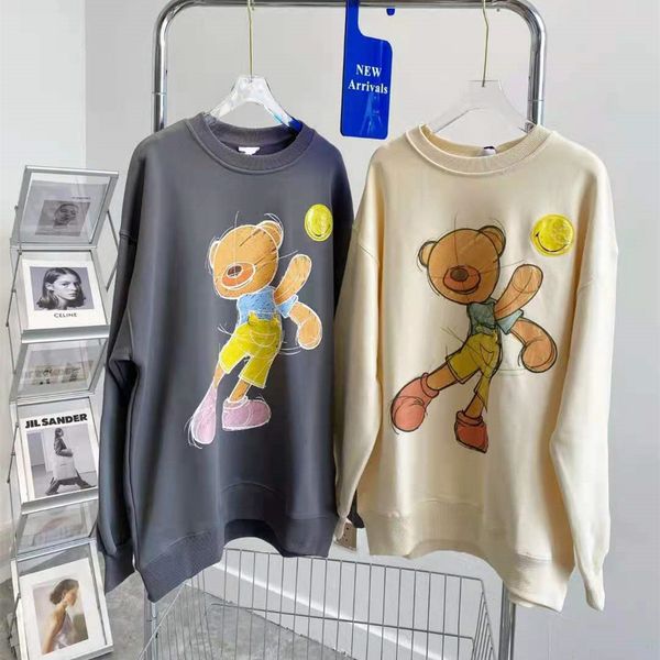 design clothing 2021 early autumn new round neck cartoon sweater loose fashion men's and women's top, Black
design clothing 2021 early autumn new round neck cartoon sweater loose fashion men's and women's top, Black