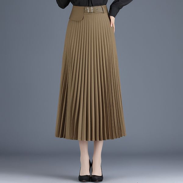 skirts pleated half fairy 2021 autumn slim black a-line medium length large swing skirt women's fashion
skirts pleated half fairy 2021 autumn slim black a-line medium length large swing skirt women's fashion