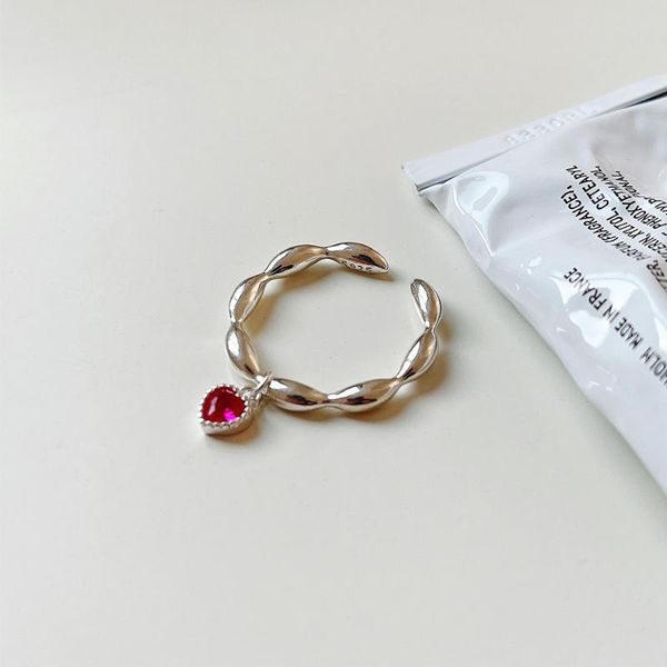 cluster rings french style 925 sterling silver ring female original cold wind rose red love wedding gift pendant adjustable, Golden;silver
cluster rings french style 925 sterling silver ring female original cold wind rose red love wedding gift pendant adjustable, Golden;silver