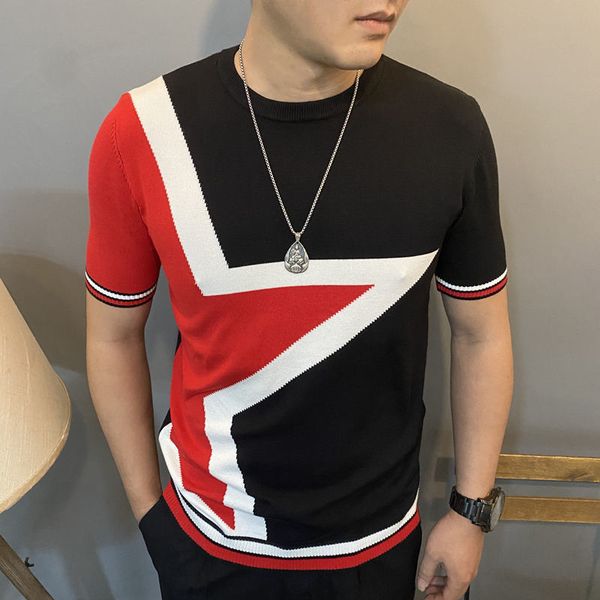 women's sweaters male slim short-sleeve sweater, korean sweater for autumn/winter nhme, White;black
women's sweaters male slim short-sleeve sweater, korean sweater for autumn/winter nhme, White;black