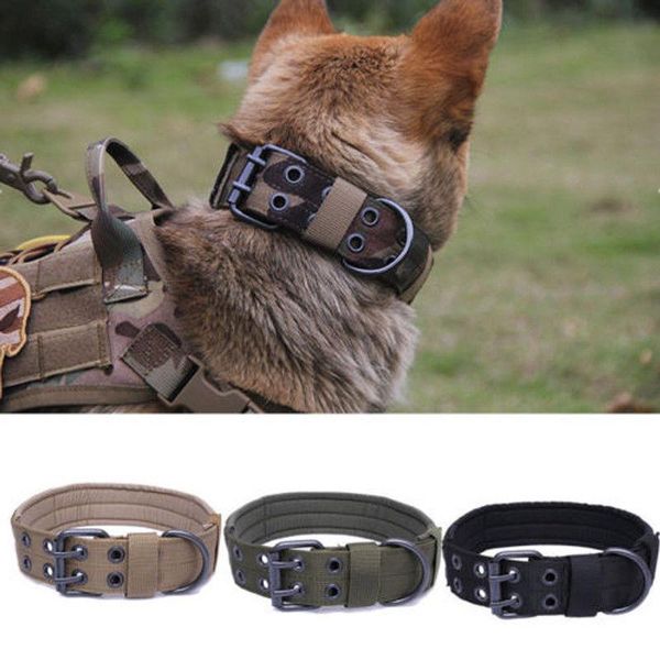 dog collars & leashes outdoor hunting tactical military adjustable nylon leash metal buckle training removable pet
dog collars & leashes outdoor hunting tactical military adjustable nylon leash metal buckle training removable pet