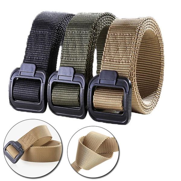 belts men's tactical nylon multi-functional outdoor training belt military outside sprot, Black;brown
belts men's tactical nylon multi-functional outdoor training belt military outside sprot, Black;brown