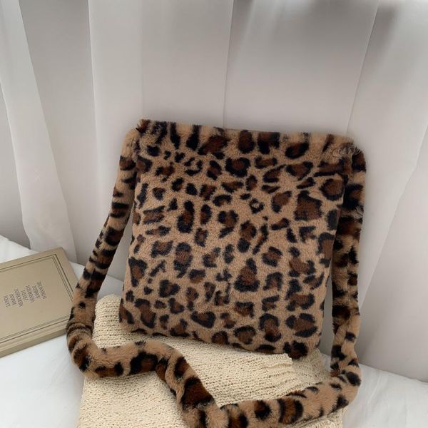 evening bags winter plush shoulder bag female leopard pattern armpit warm soft crossbody large capacity messenger handbag and purse
evening bags winter plush shoulder bag female leopard pattern armpit warm soft crossbody large capacity messenger handbag and purse