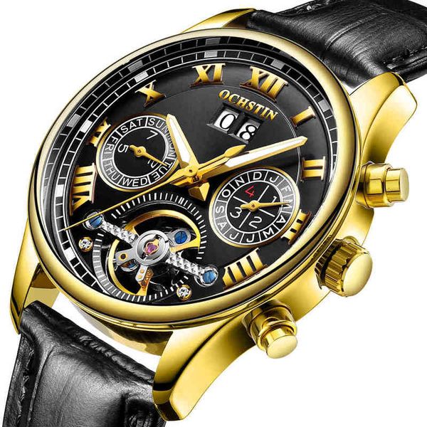 clocks men's watches tours and business automatic mechanical for men brand ochstin luxury leather retro watch, Slivery;brown
clocks men's watches tours and business automatic mechanical for men brand ochstin luxury leather retro watch, Slivery;brown