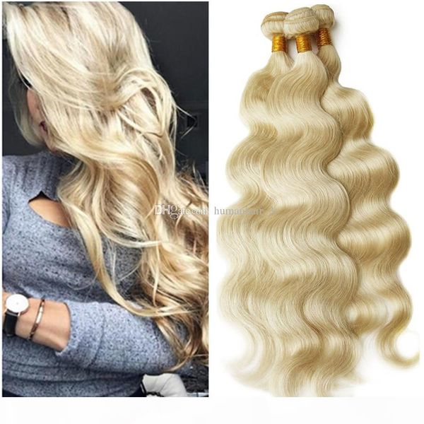 blonde virgin hair body wave human hair weaves 3pcs #613 platinum blonde peruvian hair no sheding no tangle, Black;brown
blonde virgin hair body wave human hair weaves 3pcs #613 platinum blonde peruvian hair no sheding no tangle, Black;brown