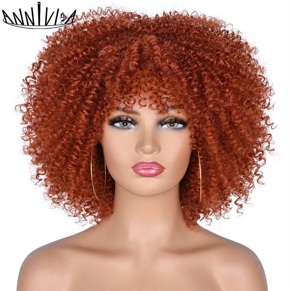 short hair afro kinky curly wigs with bangs for black women 10 natural synthetic ombre glueless cosplay wigs high temperature
short hair afro kinky curly wigs with bangs for black women 10 natural synthetic ombre glueless cosplay wigs high temperature