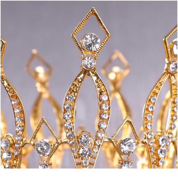 trendy rose gold round rhinestone crystal crown wedding tiara crown bridal hair accessories crown party wedding headw jllhea, Silver
trendy rose gold round rhinestone crystal crown wedding tiara crown bridal hair accessories crown party wedding headw jllhea, Silver