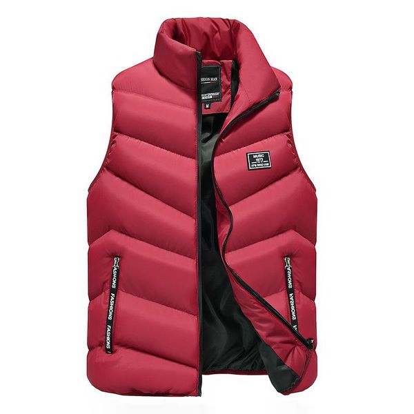 men's vests fad winter vest men thick waistcoat windbreak casual quality solid slim fit sleeveless jacket brand clothing m-4xl, Black;white
men's vests fad winter vest men thick waistcoat windbreak casual quality solid slim fit sleeveless jacket brand clothing m-4xl, Black;white