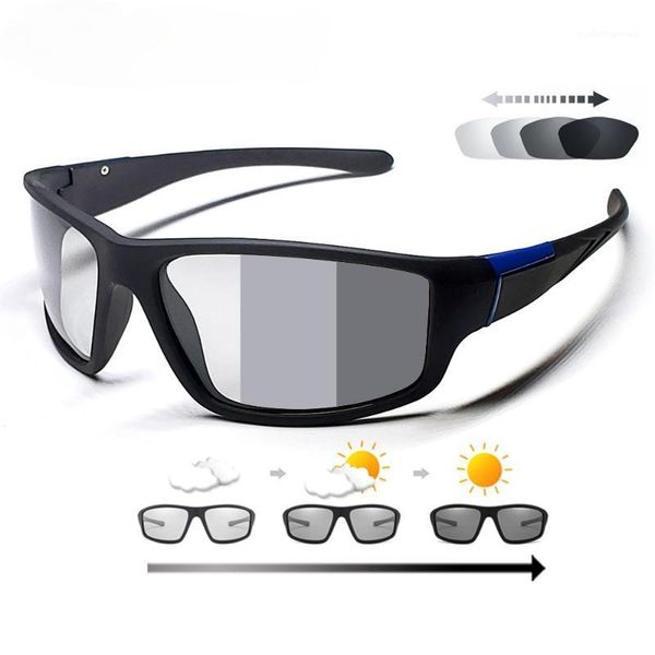 men pochromic sunglasses matte black sports goggles women color changing 100% polarized driving 2021 sun glasses, White;black
men pochromic sunglasses matte black sports goggles women color changing 100% polarized driving 2021 sun glasses, White;black