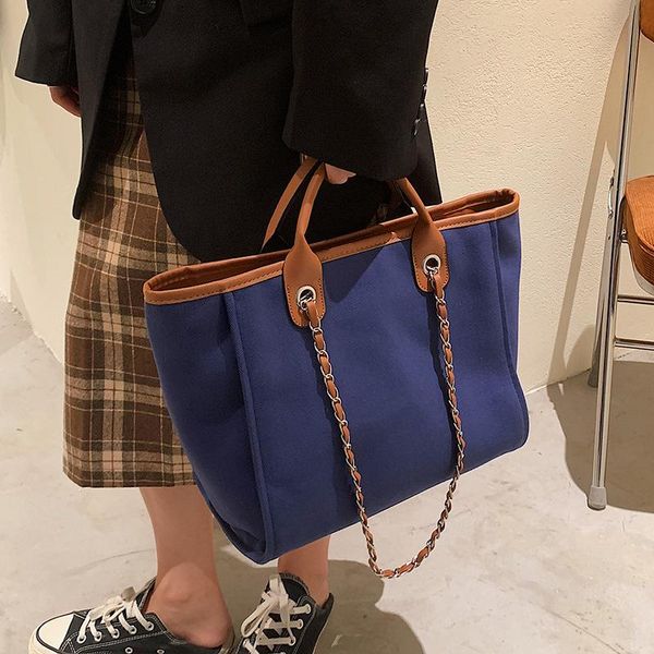 evening bags large-capacity bag 2021 autumn fashion lady luxury high-quality casual simple canvas shoulder portable tote
evening bags large-capacity bag 2021 autumn fashion lady luxury high-quality casual simple canvas shoulder portable tote