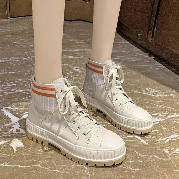 boots 2021 autumn women pu lace up shoes ladies causal short botas de mujer, Black 
boots 2021 autumn women pu lace up shoes ladies causal short botas de mujer, Black