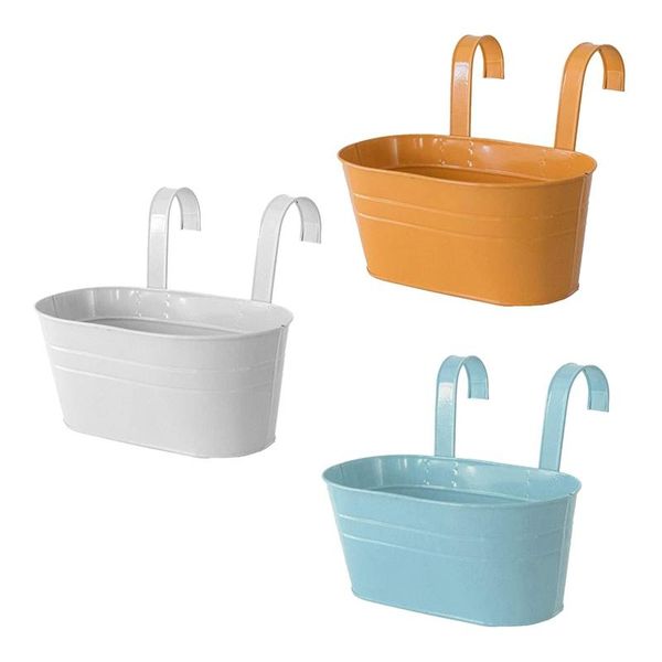 planters & pots -hanging pot for plants, 3 pack hanging flower pots, bucket cup deck railing fence balcony garden patio home
planters & pots -hanging pot for plants, 3 pack hanging flower pots, bucket cup deck railing fence balcony garden patio home