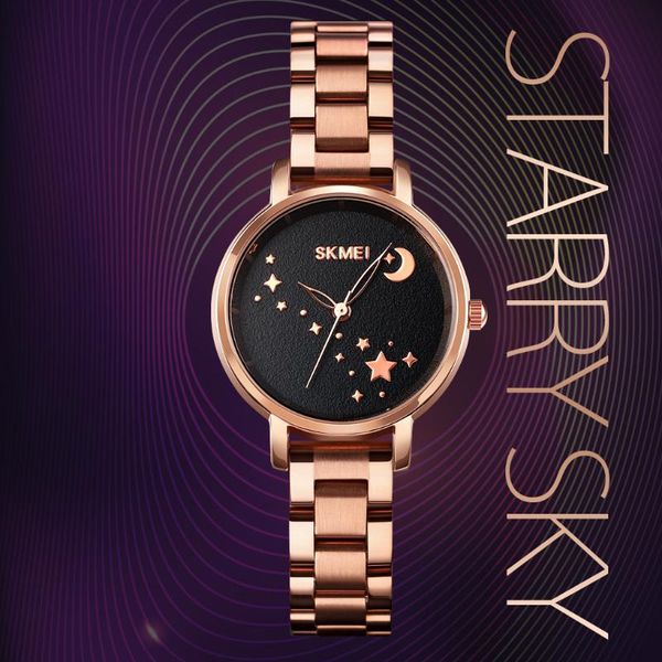 wristwatches skmei high-end simple ladies watch fashion starry sky dial girl quart elegant dress clock relogio feminino 1708, Slivery;brown
wristwatches skmei high-end simple ladies watch fashion starry sky dial girl quart elegant dress clock relogio feminino 1708, Slivery;brown