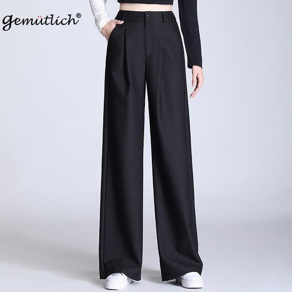 women's pants & capris gemutlich women elastic waist casual wide leg long office lady loose trousers spring summer big size -6xl, Black;white
women's pants & capris gemutlich women elastic waist casual wide leg long office lady loose trousers spring summer big size -6xl, Black;white