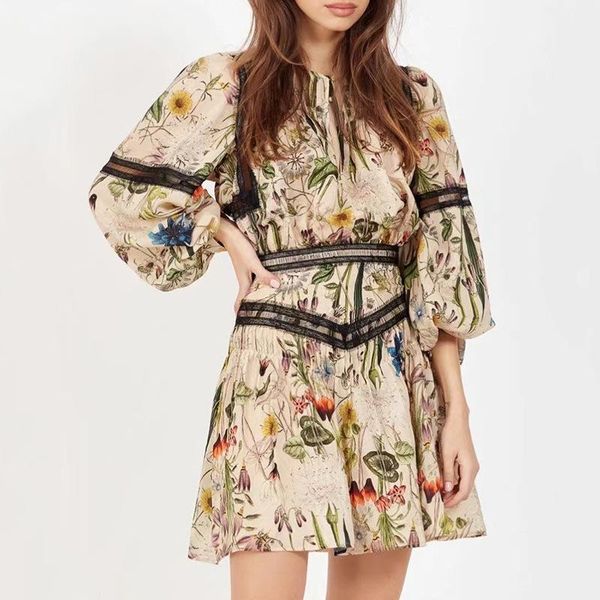 casual dresses 2021 summer women's round neck printed long sleeve dress waist mini vestidos fashion wholesale, Black;gray
casual dresses 2021 summer women's round neck printed long sleeve dress waist mini vestidos fashion wholesale, Black;gray