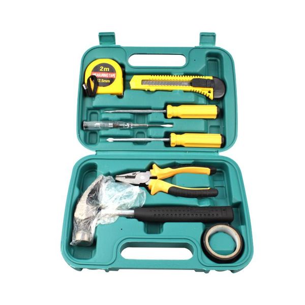 tool organizers 9-piece box emergency kit hardware combination home car universal claw hammer screwdriver wire cutters
tool organizers 9-piece box emergency kit hardware combination home car universal claw hammer screwdriver wire cutters