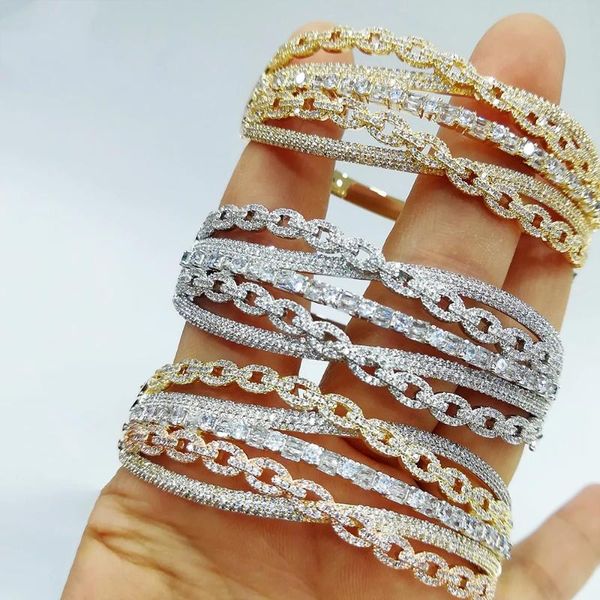 bangle godki luxury stackable trendy sweet romantic for women wedding cubic zircon crystal cz dubai bracelet party jewelry 2021, Black
bangle godki luxury stackable trendy sweet romantic for women wedding cubic zircon crystal cz dubai bracelet party jewelry 2021, Black