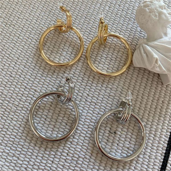 hbp fashion exaggerated big earrings, minimalist cool wind net, red autumn and winter metal niche double rings, versatile temperament earrin, Silver
hbp fashion exaggerated big earrings, minimalist cool wind net, red autumn and winter metal niche double rings, versatile temperament earrin, Silver