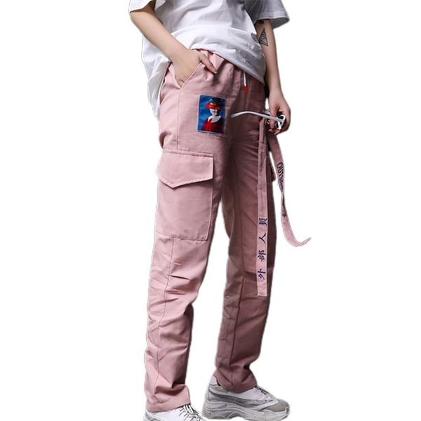 women's pants & capris woman pink pitures printed sweatpants pockets overalls loose casual long hip hop style streetwear harem trousers, Black;white
women's pants & capris woman pink pitures printed sweatpants pockets overalls loose casual long hip hop style streetwear harem trousers, Black;white