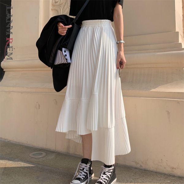 lanmrem solid color elastic high waist stitching ruffled irregular pleats woman skirt simple fashion autumn tv518 210629, Black
lanmrem solid color elastic high waist stitching ruffled irregular pleats woman skirt simple fashion autumn tv518 210629, Black