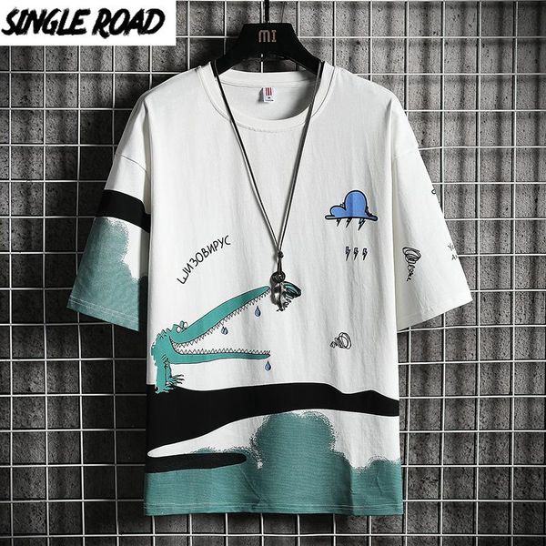 men's t-shirts single road man's oversized t-shirt men 2021 summer graphic harajuku 100% cotton tshirt male white t shirt for, White;black
men's t-shirts single road man's oversized t-shirt men 2021 summer graphic harajuku 100% cotton tshirt male white t shirt for, White;black