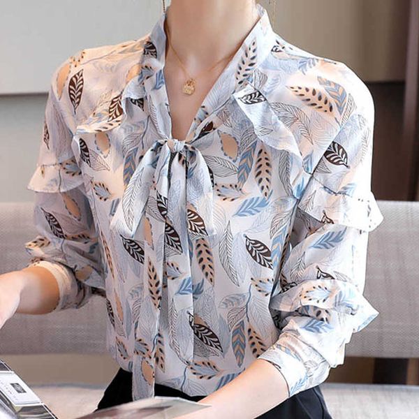 autumn ruffles v-neck print chiffon blouse shirt blouse women blusas mujer de moda long sleeve women blouses shirts d634 210602, White
autumn ruffles v-neck print chiffon blouse shirt blouse women blusas mujer de moda long sleeve women blouses shirts d634 210602, White