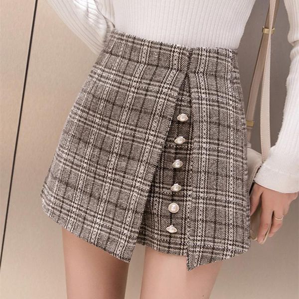 skirts jujuland women's autumn and winter thickened woolen plaid retro skirt female cute japanese for women plus size, Black
skirts jujuland women's autumn and winter thickened woolen plaid retro skirt female cute japanese for women plus size, Black