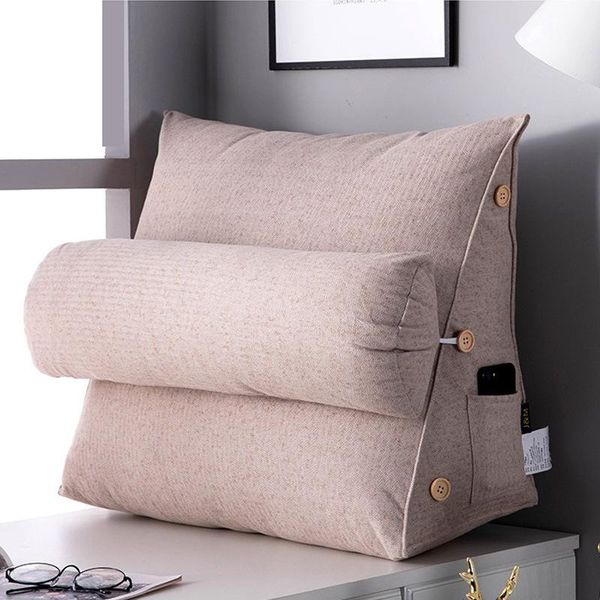 cushion/decorative pillow bedside triangle cushion creative bed backrest soft package simple sofa waist office lying sleeping
cushion/decorative pillow bedside triangle cushion creative bed backrest soft package simple sofa waist office lying sleeping