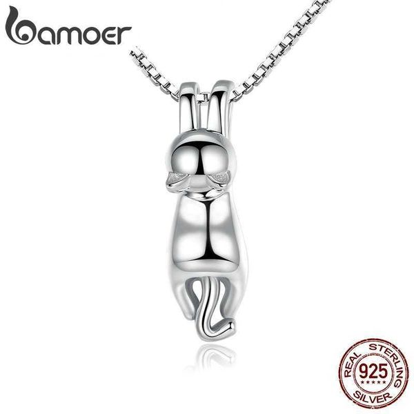 designer necklace smooth 925 sterling silver lovely cat long tail s & pendants s925 fine jewelry scn032
designer necklace smooth 925 sterling silver lovely cat long tail s & pendants s925 fine jewelry scn032