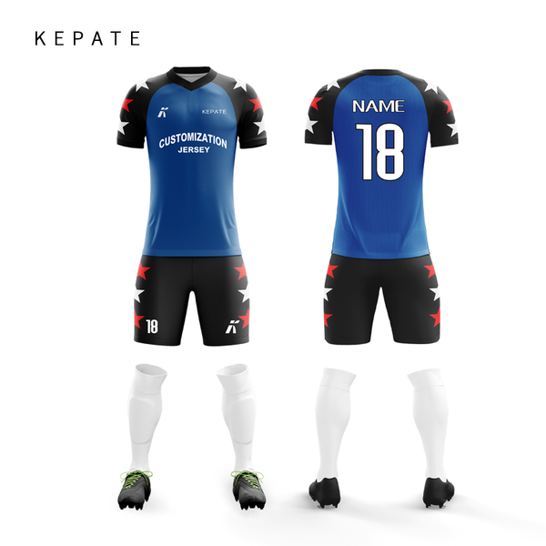 men's tracksuits custom full sublimation printing soccer club team training uniform suit for men, Gray
men's tracksuits custom full sublimation printing soccer club team training uniform suit for men, Gray